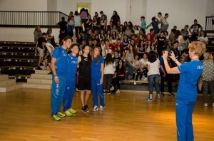 30 maggio 2017 I.C. Via della Tecnica incontra gli azzurri dell' Atletica Pomezia